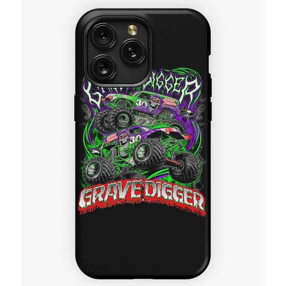 Monster Jam Grave Digger Art Fans Gift G2862 Phone Case for iPhone17 16 15 14 13 12 11 Pro Max