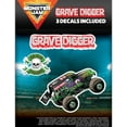 thumbnail image 1 of Monster Jam Grave Digger Decals - Set of 3 Grave Digger Monster Truck Logo Skull Icon Vinyl Stickers for Car, Water Bottle, Laptop, Luggage, Toy Truck, 1 of 5