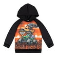 thumbnail image 1 of Monster Jam Grave Digger El Toro Loco Maximum Destruction Toddler Boys Fleece Pullover Hoodie Toddler to Big Kid, 1 of 5