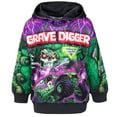 thumbnail image 1 of Monster Jam Grave Digger Fleece Pullover Hoodie Toddler to Big Kid, 1 of 5