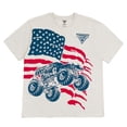 thumbnail image 1 of Monster Jam Grave Digger July 4th Matching Family T-Shirt Adult, 1 of 4