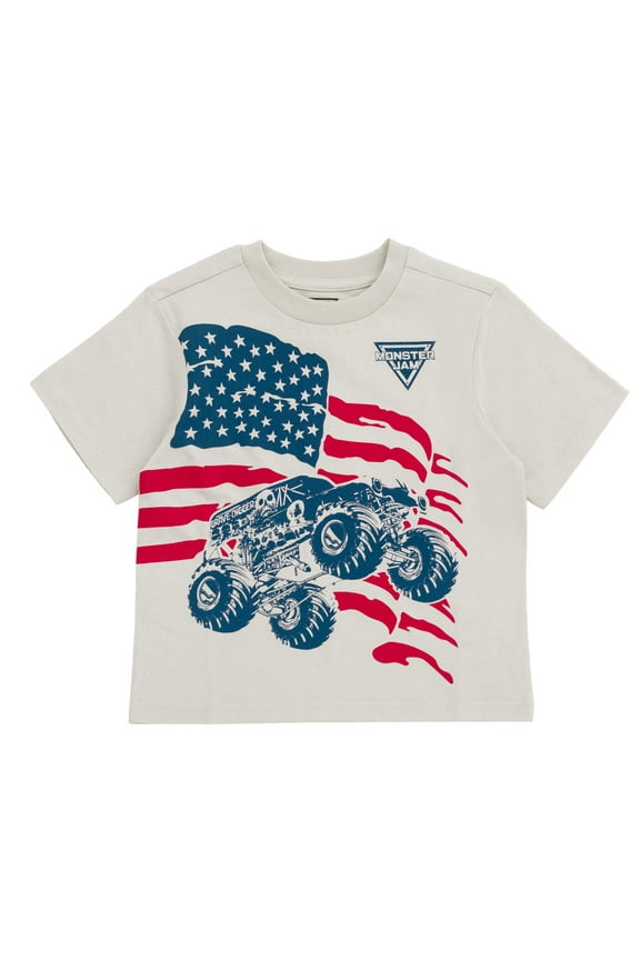 Grave Digger July 4th Matching Family T-Shirt Toddler to Big Kid