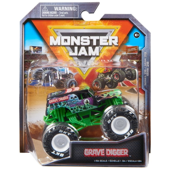 Monster Jam Grave Digger (Legacy Trucks Series) - 1:64 Scale