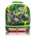 thumbnail image 1 of Monster Jam Grave Digger Lunch Box for Kids, Drop Bottom Insulated Bag, 1 of 5
