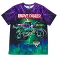 thumbnail image 1 of Monster Jam Grave Digger Matching Family T-Shirt Adult, 1 of 5