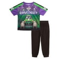 thumbnail image 1 of Monster Jam Grave Digger Mesh T-Shirt and French Terry Jogger Pants Outfit Set Toddler to Big Kid, 1 of 5