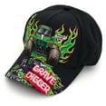 thumbnail image 1 of Monster Jam Grave Digger Newborn Baby Boys Adjustable Snapback Baseball Cap Hat One Size, 1 of 4