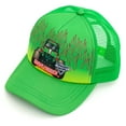 thumbnail image 1 of Monster Jam Grave Digger One Size Toddler Mesh Adjustable Snapback Baseball Cap Grave Digger Green OS Toddler, 1 of 5