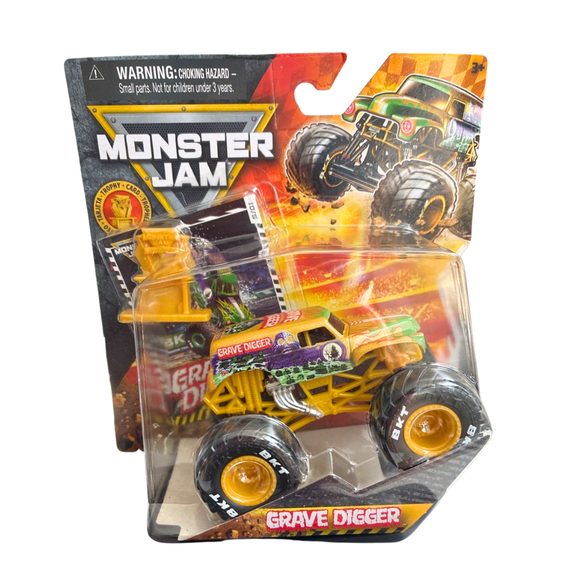 Monster Jam Grave Digger Series 01 Trophy Monster Truck, 2026