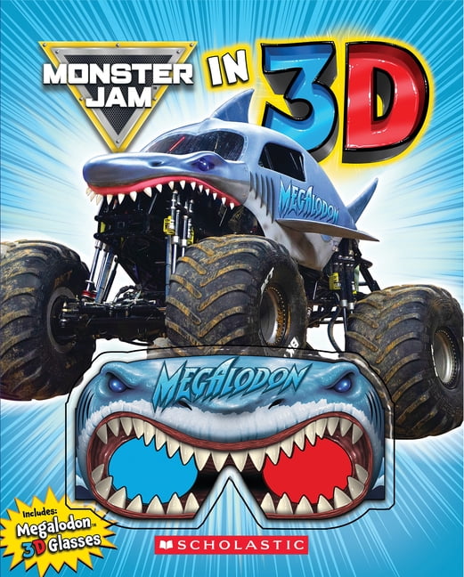 Monster Jam: In Your Face 3d! (a Monster Jam 3D Book), (Hardcover)