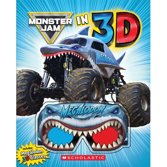 Monster Jam: In Your Face 3d! (a Monster Jam 3D Book), (Hardcover)
