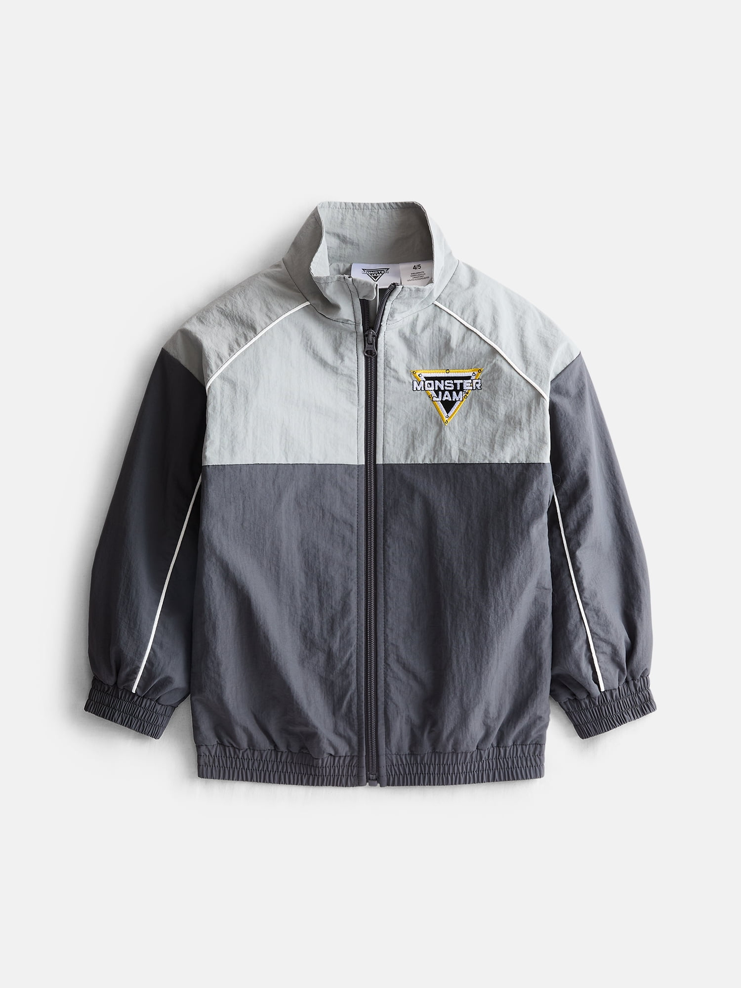 Monster Jam Boys Jacket with Long Sleeves, Sizes 4-12