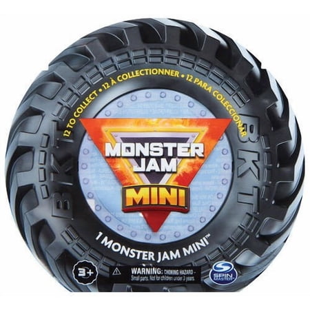 Monster Jam Mini Mystery Pack – 1 Random Truck, Series 15 (Styles Vary)