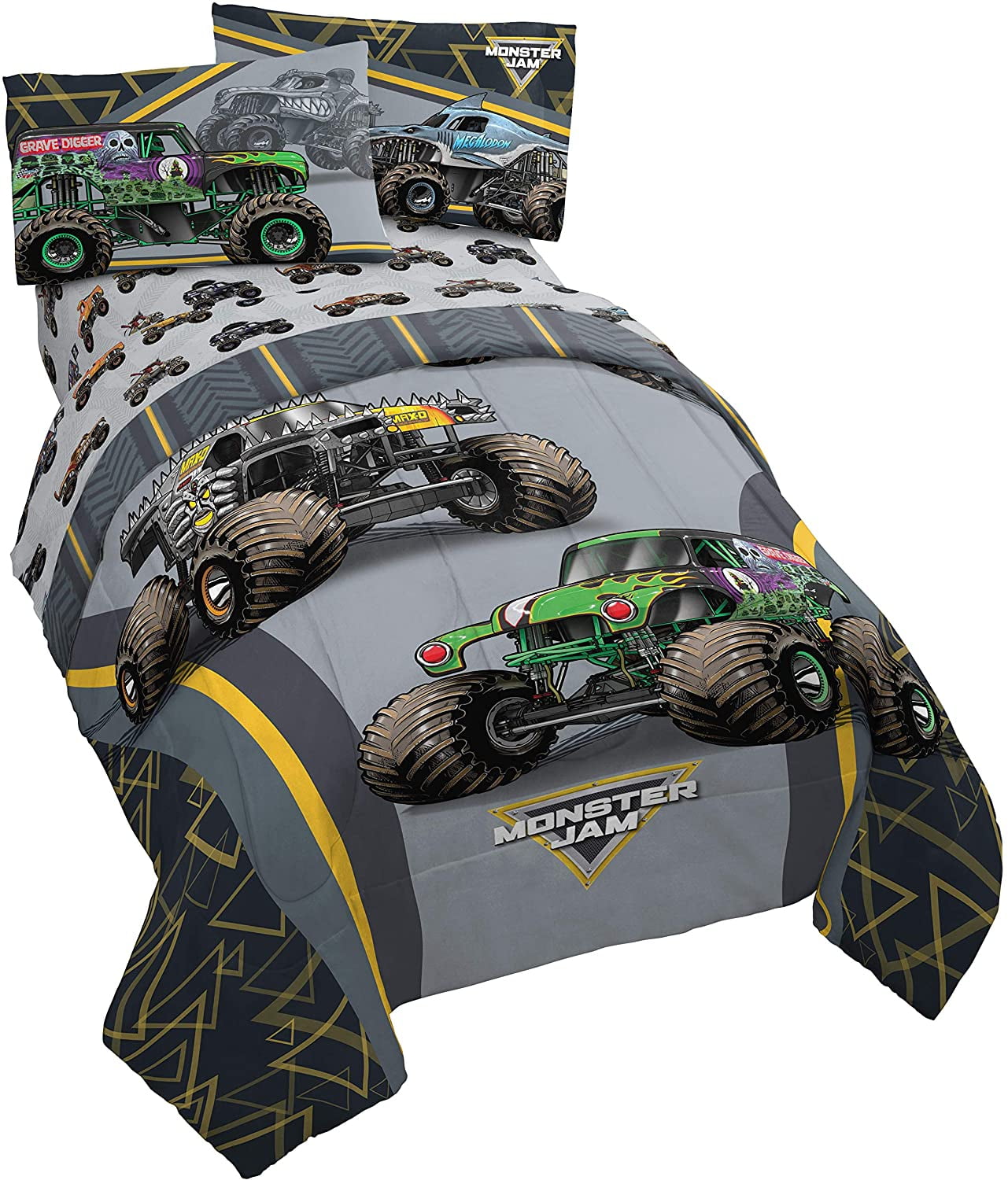 Monster jam full bedding clearance set