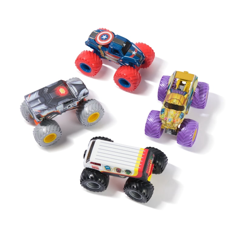 Monster Jam, Marvel 1:64 Scale Vehicle Monster Truck Single Pack
