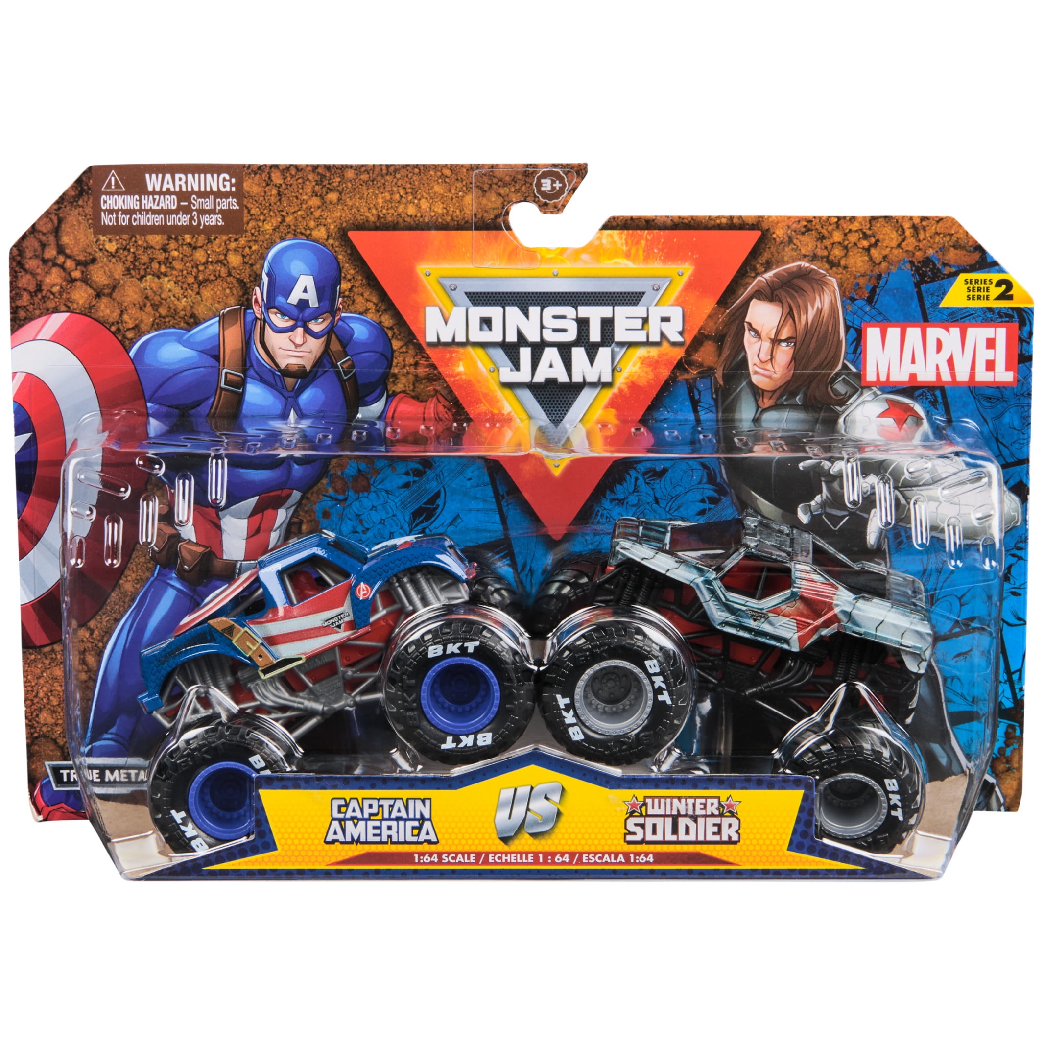Monster Jam, Marvel Captain America Vs. Winter Soldier Die