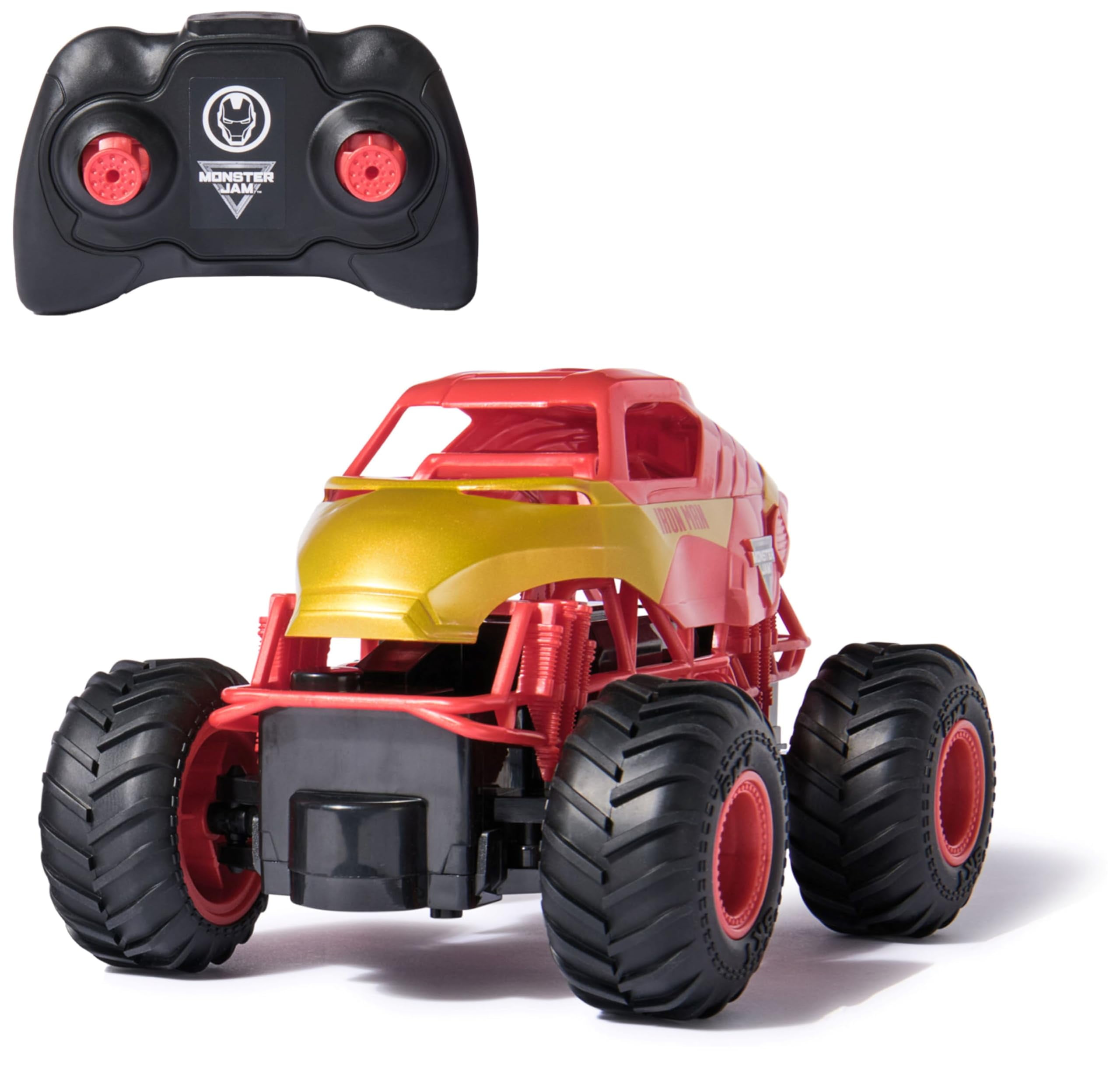 【限定品】 Monster Jam, Scale 1:24 Truck, Monster RC Man Iron Marvel ホビーラジコン