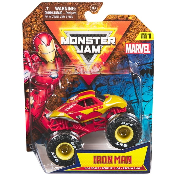 Monster Jam, Marvel Official Iron Man Monster Truck