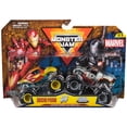 thumbnail image 1 of Monster Jam, Marvel Official Iron Man Vs. War Machine Die-Cast Monster Trucks, 1:64 Scale, Kids Toys for Boys and Girls Ages 3 and up, 1 of 9