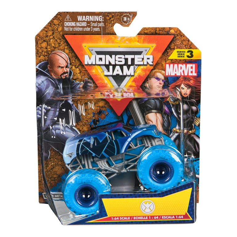 Monster Jam Marvel Official S.H.I.E.L.D. Monster Truck Die-Cast 1