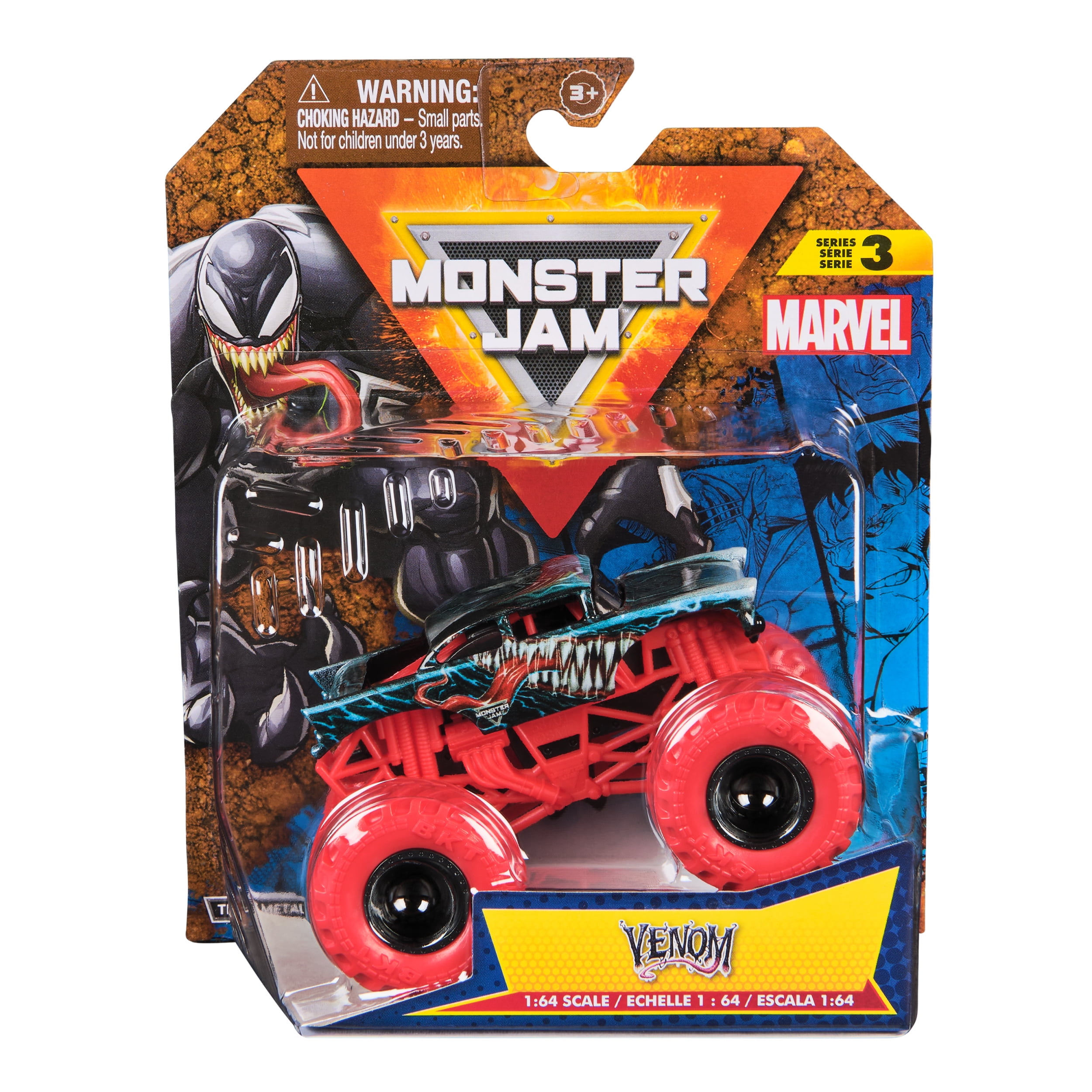 MONSTER JAMモンスター ジャムMARVEL HEROES TRUCKS Monster Jam, Marvel Official Winter Solider Monster Truck