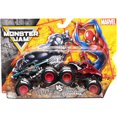 thumbnail image 1 of Monster Jam Marvel Venom vs Spider-Man Die-Cast Trucks Series 4, 1:64 Scale, 1 of 7