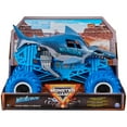 thumbnail image 1 of Monster Jam, Megalodon 1:24 Scale Die-Cast Monster Truck, Girl and Boy Toys, 1 of 9