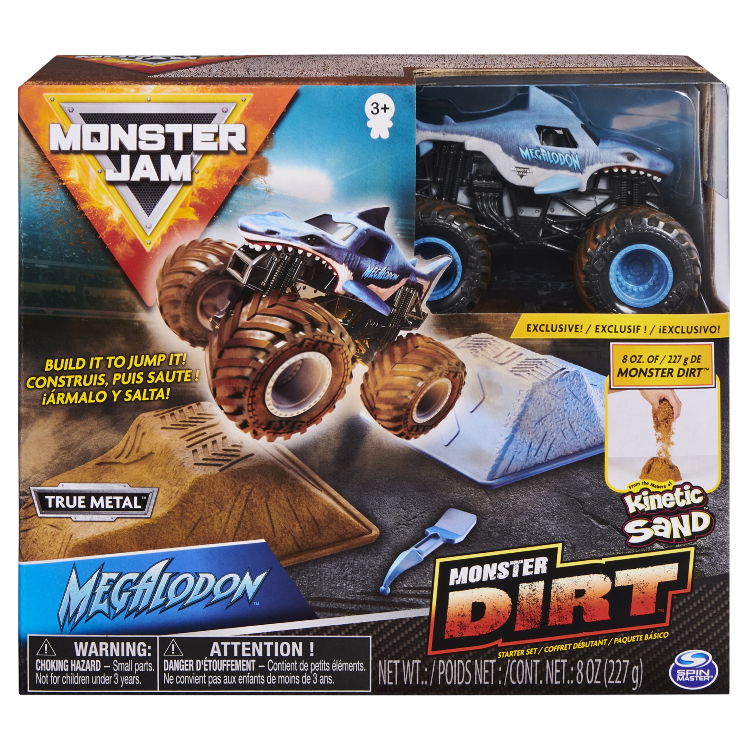 Monster Jam ThunderROARus Drop Playset with Exclusive Monster