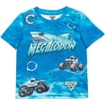 thumbnail image 1 of Monster Jam Megalodon Monster Truck Little Boys T-Shirt Toddler to Big Kid, 1 of 5