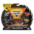 thumbnail image 1 of Monster Jam Mini, Official Mini Collectible Monster Trucks; 1:87 Scale 5-Pack Includes 1 Mystery Truck, 1 of 3