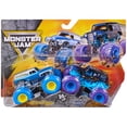thumbnail image 1 of Monster Jam, Grave Digger Vs. Son-Uva-Digger Die-Cast Monster Trucks, 1:64 Scale, Kids Toys for Boys Ages 3 and up, 1 of 8