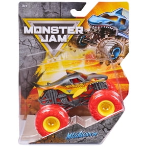 Monster Jam Megalodon Monster Truck, 1:64 Scale