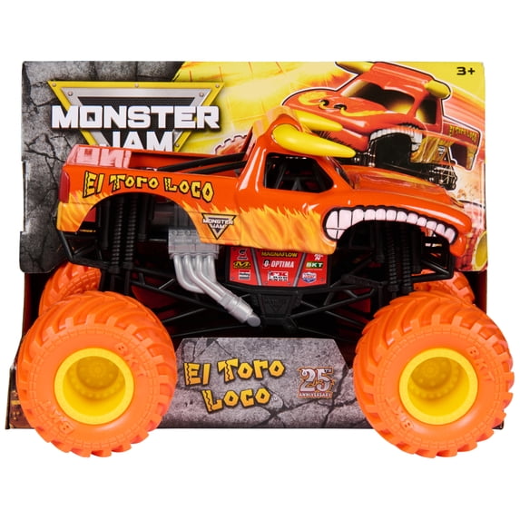 Monster Jam El Toro Loco Collectible Monster Truck, 1:24 Scale
