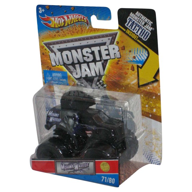 Monster Jam Mohawk Warrior (2010) Hot Wheels Toy Car Truck 71/80