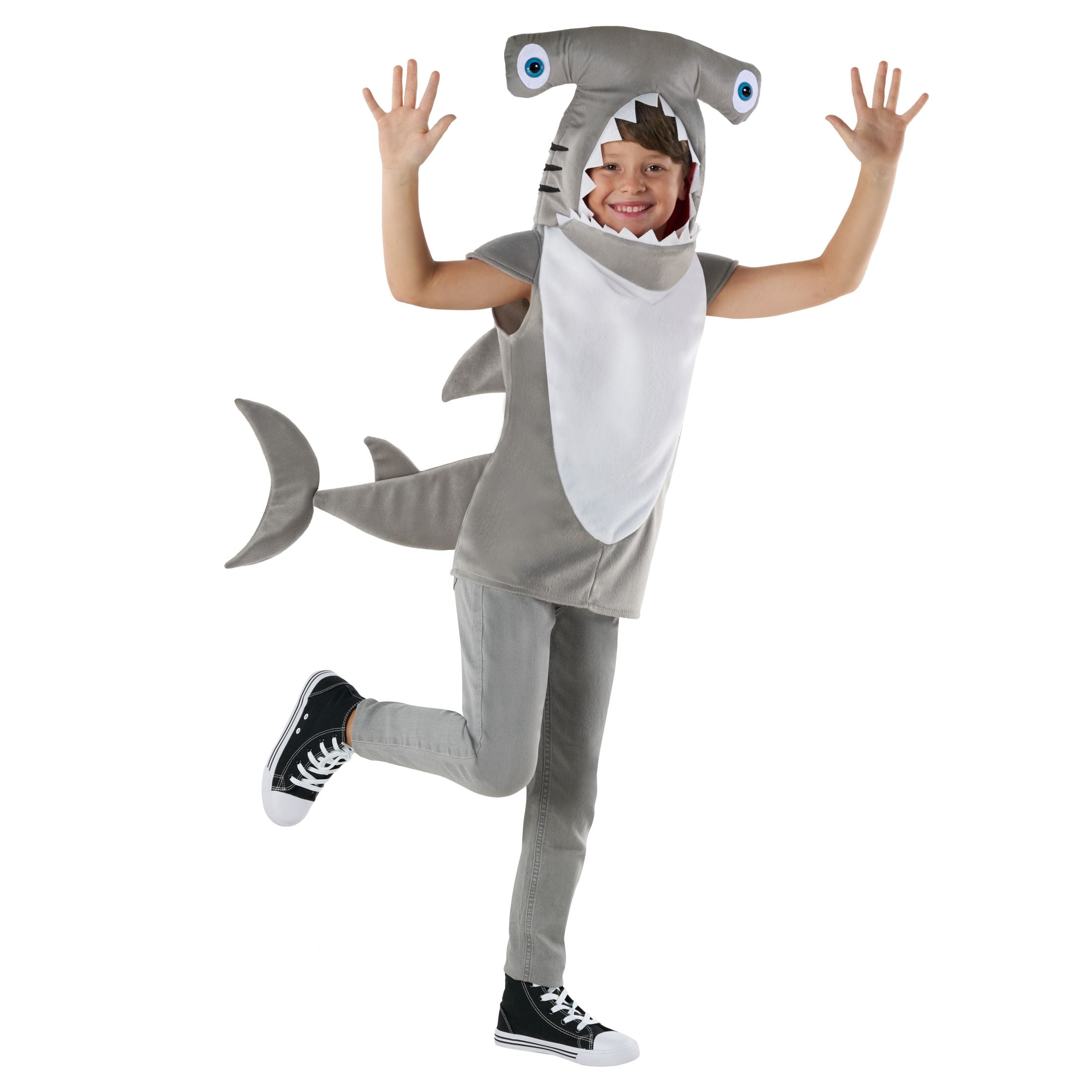 Morph Costumes Hammerhead Shark Costume Kids Boys Shark Costume Tabard Halloween Costumes For Kids Shark Costume Boys L - Walmart.com