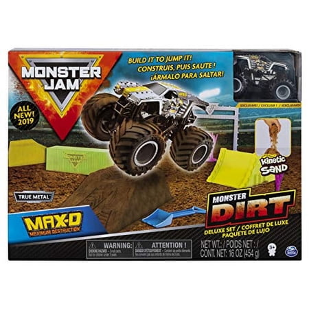 Monster Jam Monster Dirt Deluxe Set Child Vehicle Playsets