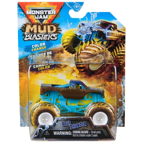 Monster Jam, Mud Blasters Color Change 1:64 Die Cast Vehicle (Styles May Vary)