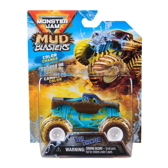 Monster Jam, Mud Blasters Color Change 1:64 Die Cast Vehicle (Styles May Vary)