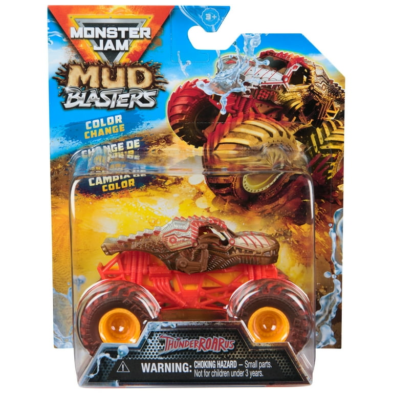 Monster Jam Mud Blasters ThunderROARus Color Change Monster Jam