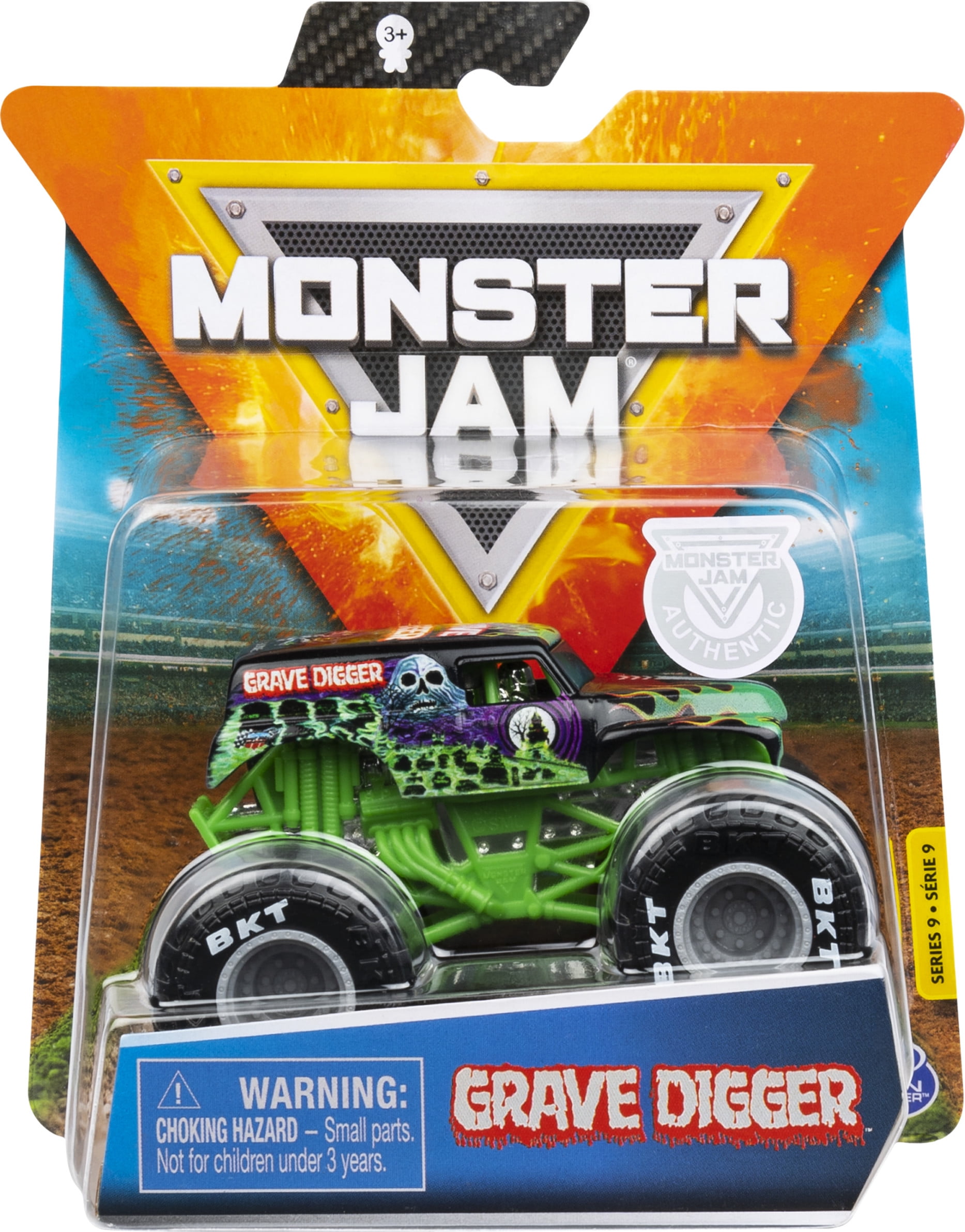 Monster Jam, Official 1:64 Scale Die-Cast Monster Truck (Styles