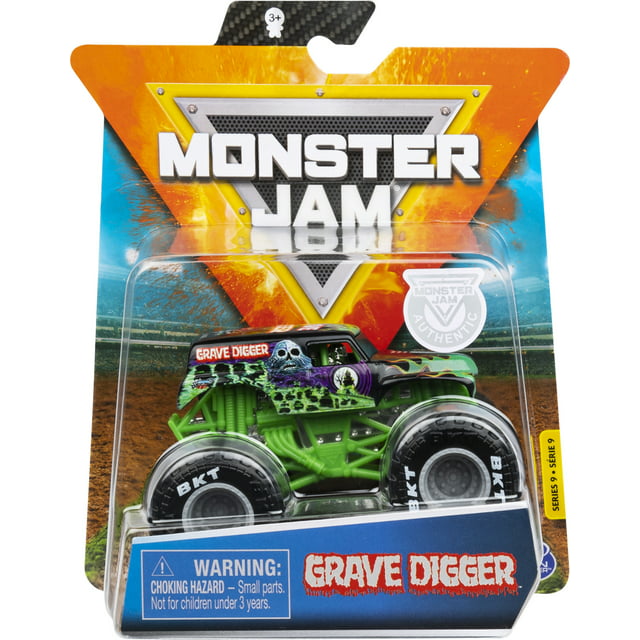 Monster Jam, Official 1:64 Scale Die-Cast Monster Truck (Styles May Vary)