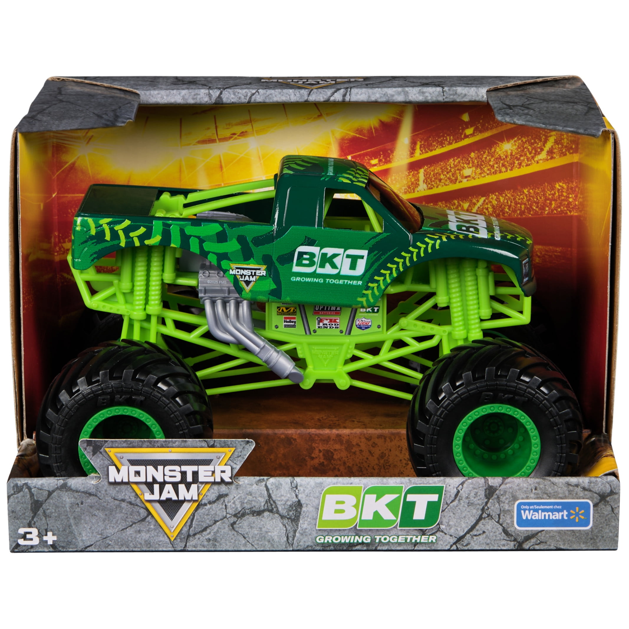 Monster Jam, Official BKT Monster Truck Vehicle in 1:24 Scale