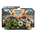 thumbnail image 1 of Monster Jam, Official Dragon Vs. Tempest Steed Die-Cast Monster Trucks, 1:64 Scale, Kids Toys for Boys Ages 3 and up, 1 of 9