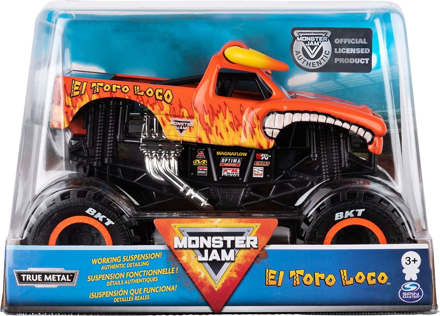 Monster Jam El Toro Loco RC Monster Truck 1:10 Scale Walmart Exclusive