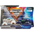 thumbnail image 1 of Monster Jam, Official Gears Soldier Fortune Vs. Galaxies El Toro Loco Die-Cast Monster Trucks, 1:64 Scale (Walmart Exclusive), 1 of 4