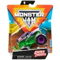 thumbnail image 1 of Monster Jam, Official Grave Digger Monster Truck, Die-Cast Vehicle, Arena Favorites Series, 1:64 Scale, 1 of 7