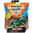 thumbnail image 1 of Monster Jam, Official Grave Digger Monster Truck, Die-Cast Vehicle, Show Time Series, 1:64 Scale, 1 of 7
