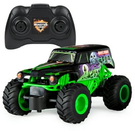 Monster Jam Grave Digger 1 15 Scale RC Toy Truck with Remote Controller 2.4GHz Walmart