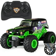 Monster Jam, Official Grave Digger Remote Control Monster Truck, 124 Scale, 2.4 GHz, for Ages 4 and Up