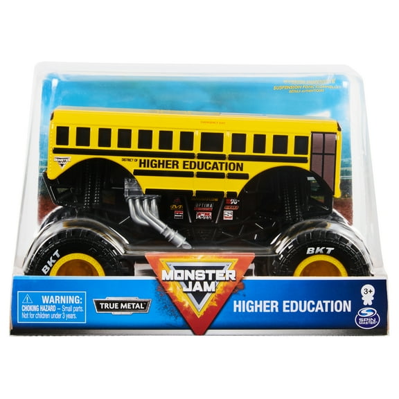 Monster Jam, Official Higher Education Monster Truck, Die-Cast Vehicle, 1:24 Scale